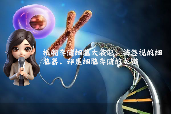 植物存储细胞大液泡:被忽视的细胞器,却是细胞存储的关键