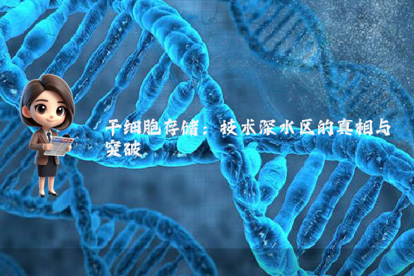 干细胞存储:技术深水区的真相与突破