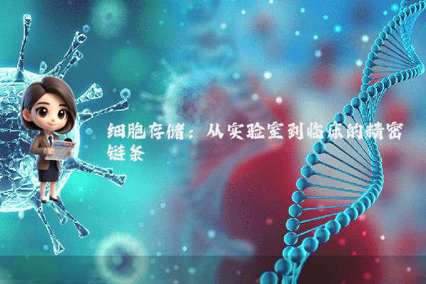 细胞存储：从实验室到临床的精密链条